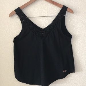 Hollister shirt black small tank